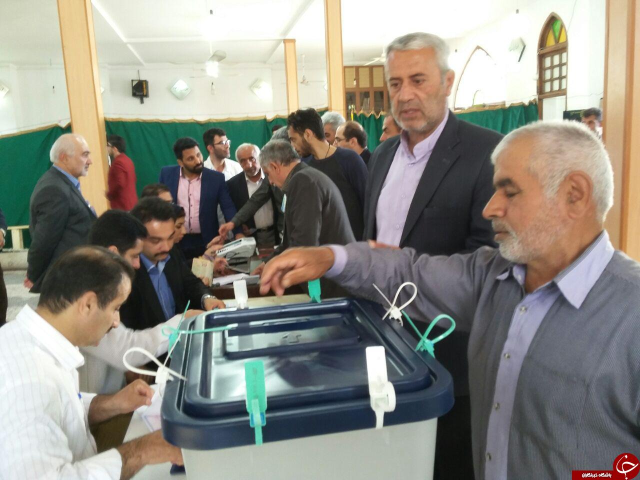 آغاز انتخابات ریاست جمهوری و شوراها در مازندران+تصاویر