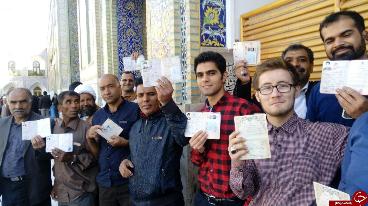 جشن انتخابات با حضور حداکثری+تصاویر