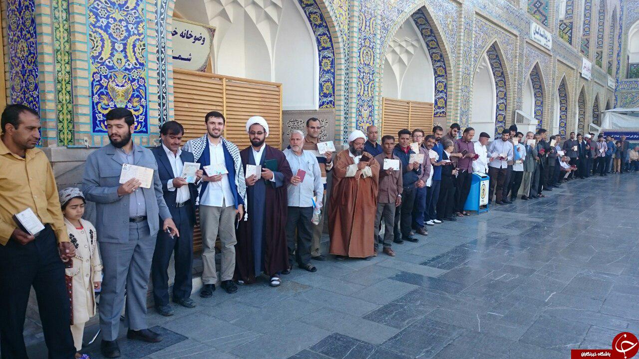 جشن انتخابات با حضور حداکثری+تصاویر