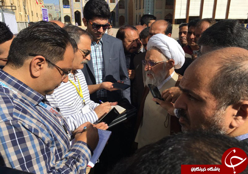 نماینده ولی فقیه در فارس رای خود را به صندوق انداخت + تصاویر