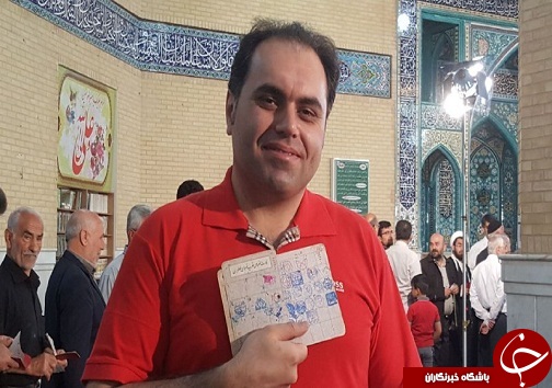 مردم در پای صندوق&zwnj;های رای