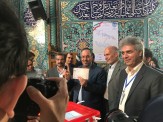 باشگاه خبرنگاران -وزیر دفاع رای خود را در حسینیه ارشاد به صندوق انداخت+ تصویر