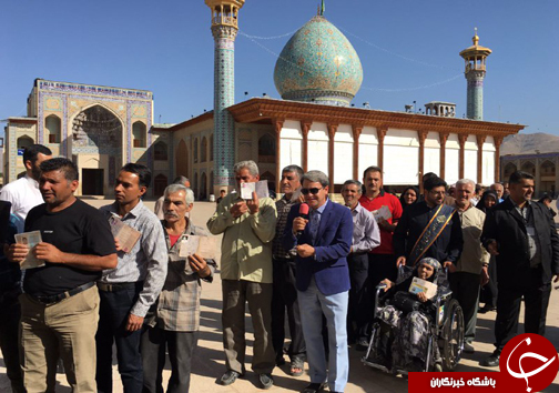 جلوه هایی از حماسه همدلی در فارس/آغاز انتخابات در فارس + تصاویر