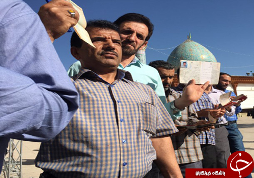 جلوه هایی از حماسه همدلی در فارس/آغاز انتخابات در فارس + تصاویر