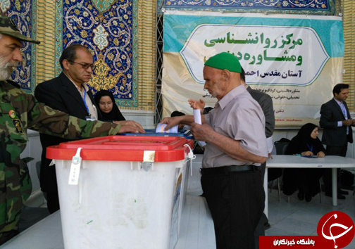 جلوه هایی از حماسه همدلی در فارس/آغاز انتخابات در فارس + تصاویر