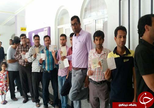 آغاز حضور هرمزگانی ها در حماسه ملی انتخابات+تصاویر