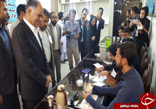 بازدید استاندار از شعب اخذ رای در زاهدان+تصاویر