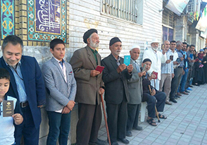 رای گیری پرشور و گسترده در گلستان