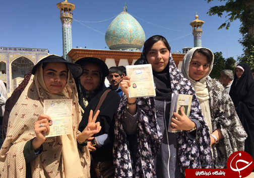 جلوه هایی از حماسه همدلی در فارس/آغاز انتخابات در فارس + تصاویر