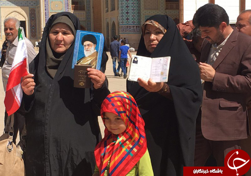جلوه هایی از حماسه همدلی در فارس/آغاز انتخابات در فارس + تصاویر