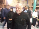 باشگاه خبرنگاران -وزیر نفت با حضور در حسینیه جماران رای خود را به صندوق انداخت‌+ تصویر