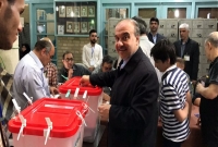 حضور ورزشکاران پای صندوق های رای انتخابات ریاست جمهوری