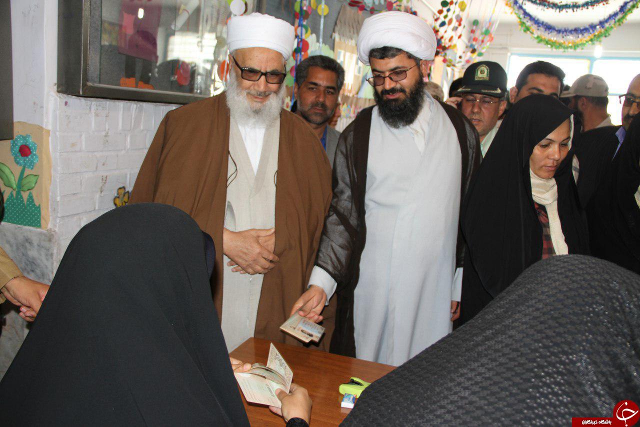 حضور پرشور اهل سنت خراسان رضوی در انتخابات+تصاویر