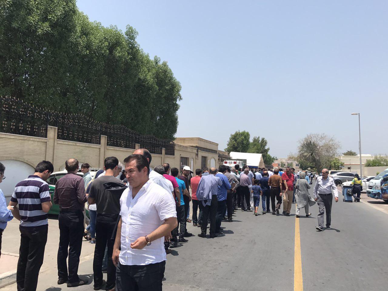 حضور ورزشکاران پای صندوق های رای انتخابات ریاست جمهوری