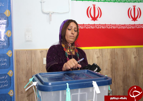 جلوه هایی از حماسه همدلی در فارس/آغاز انتخابات در فارس + تصاویر