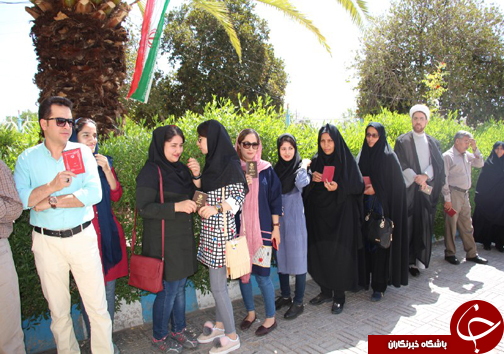 جلوه هایی از حماسه همدلی در فارس/آغاز انتخابات در فارس + تصاویر