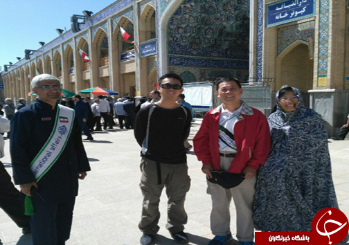 حضور گردشگران خارجی در شعبه های اخذ رای + تصاویر