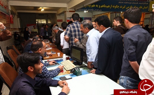 حضور پر شور مردم آذربایجان غربی در پای صندوقهای اخذ رای+تصاویر