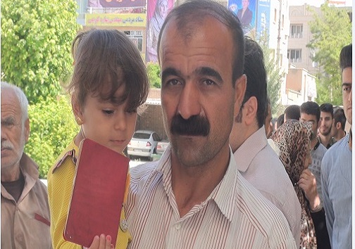 جلوه های ویژه حضور کردستانی ها در صفوف انتخابات + تصاویر