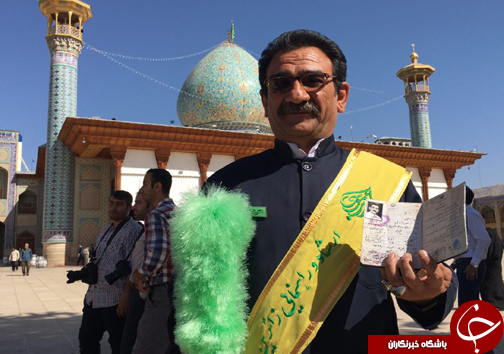 نمایش شکوه همدلی خادمان احمدبن موسی (ع) در انتخابات + تصاویر