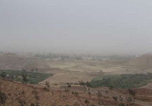 آسمانی غبار آلود