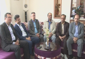 دیدار با خانواده شهدا