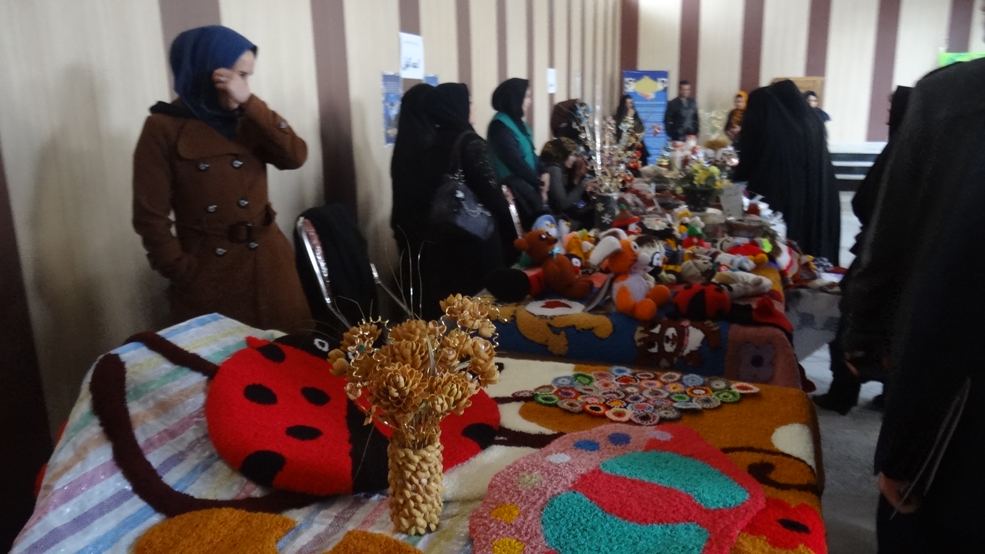 افتتاح نمایشگاه مشاغل در مدارس ریگان