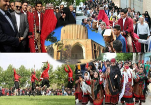 برگزاری مراسم عروسی سنتی در کاخ خورشید کلات