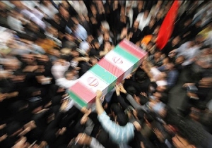 تشییع پیکر شهید نیروی انتظامی در اهواز