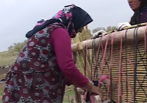 چیت سازی هنر زنان عشایری + فیلم