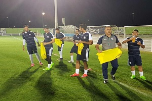نخستین تمرین آبی پوشان در قطر برگزار شد