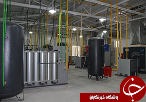 راه اندازی دومين مرکز اكسيژن ساز بيمارستان نمازی