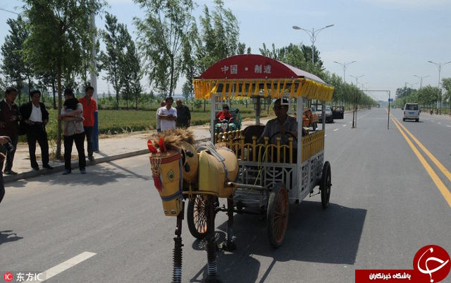 ابتکار جالب  و دیدنی کشاورز چینی + تصاویر