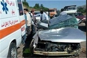تصادف در محور اهر - ورزقان