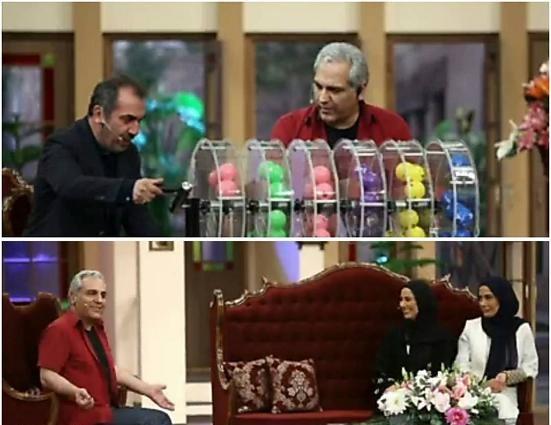 دورهمی مهران مدیری با خواهران بازیگر/ از دلایل دختران برای کم‌کاری پدر تا هدیه نوستالژیک آقای مجری + فیلم