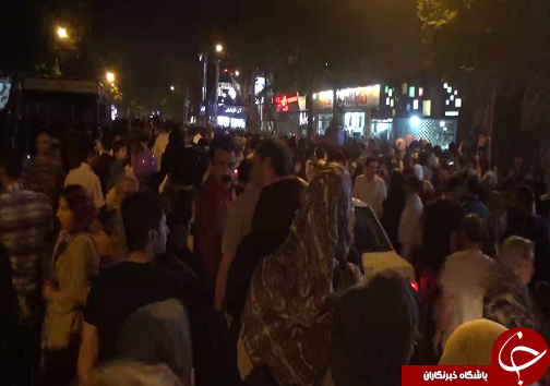 شادی مردم پس از انتخابات