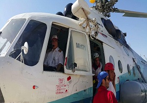 نجات جان کوهنورد مصدوم در ارتفاعات پرآو
