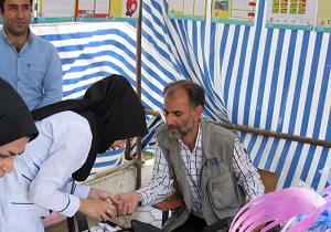 گشایش نمایشگاه خطرسنجی سکته در گرمسار
