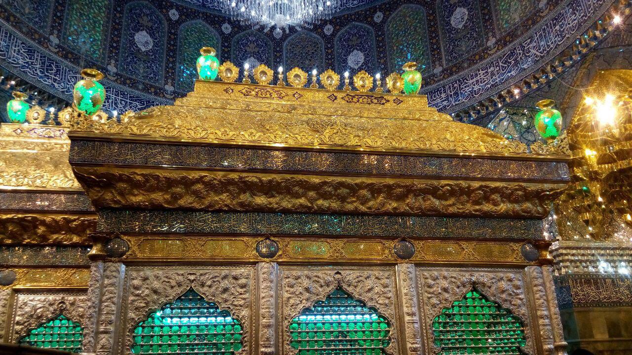 ضریح امامین عسکریین(ع) رونمایی شد