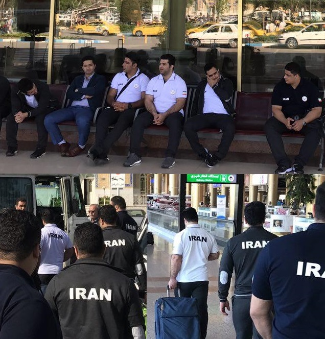 گروه دوم کاروان وزنه برداری به عشق آباد اعزام شد