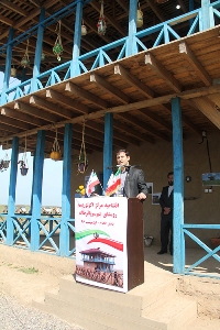 افتتاح مرکز اکوتوریسم روستای در هفته زمین پاک