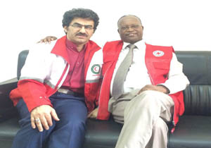 تقدیر رئيس صليب سرخ بروندی از دکتر عمادی