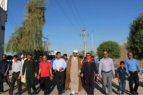 برگزاری مراسم پیاده روی خانوادگی