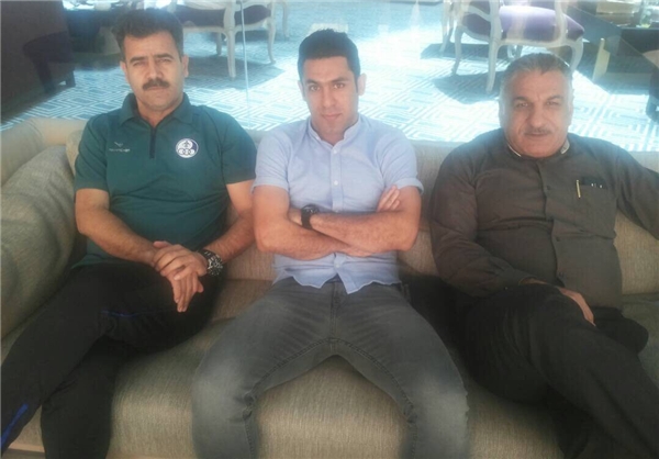 زهیوی به اردوی استقلال خوزستان رفت+ عکس///