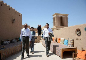 بازدید مشاور کمیته میراث جهانی یونسکو از شهر تاریخی یزد