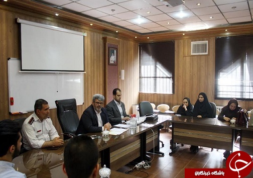 تجلیل از آتش نشانان داوطلب