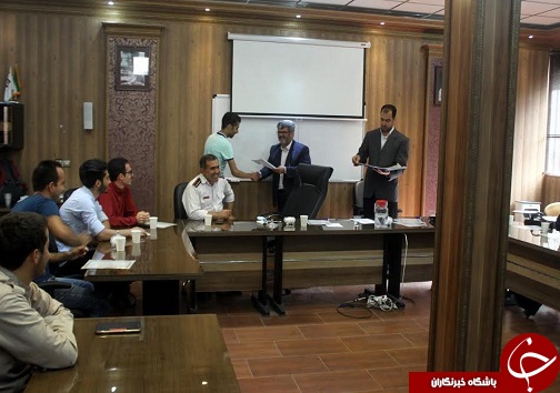 تجلیل از آتش نشانان داوطلب
