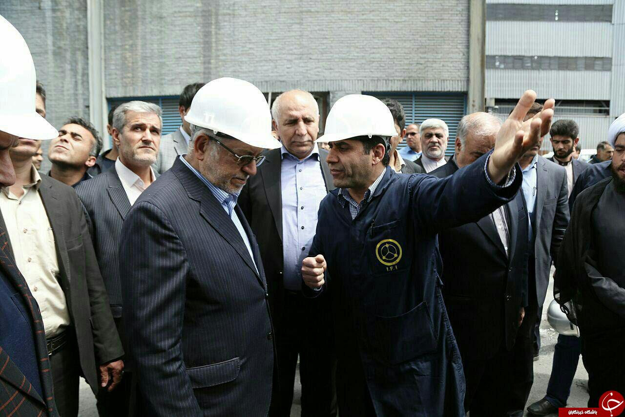 بازدید ازکارخانه هما رشتن الیگودرز و شرکت صنایع فروآلیاژ ایران در ازنا