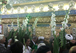 رونمایی از ضریح امامزاده سلیمان در پایتخت گل سرخ ایران