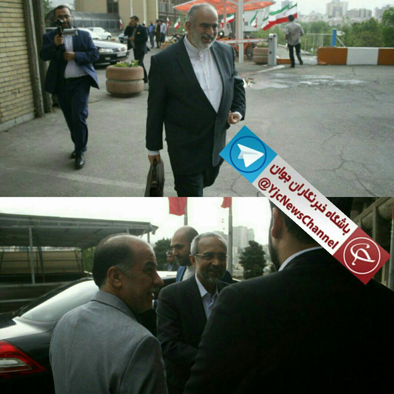 حجت الاسلام روحانی برای ضبط برنامه&zwnj;های انتخاباتی در صداوسیما حضور یافت